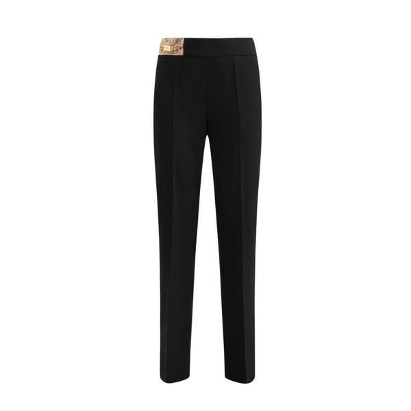 Alviero Martini 1A Classe Pantaloni Pantalone Donna a trombetta Nero P24 - ALVIERO MARTINIO419NPW3 - 999 - 40 - Francavilla Moda